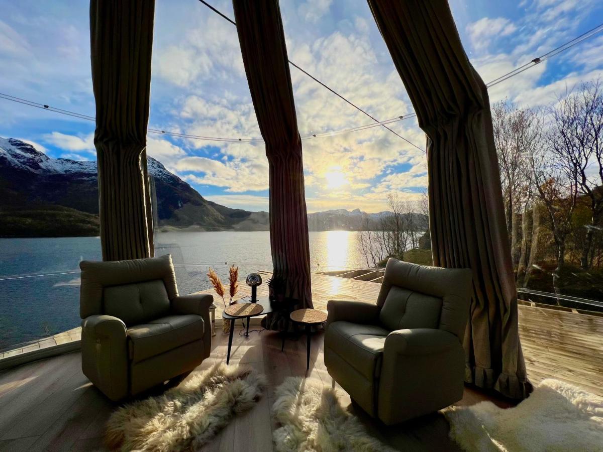 Lofoten Glampingdome Myrland Buitenkant foto