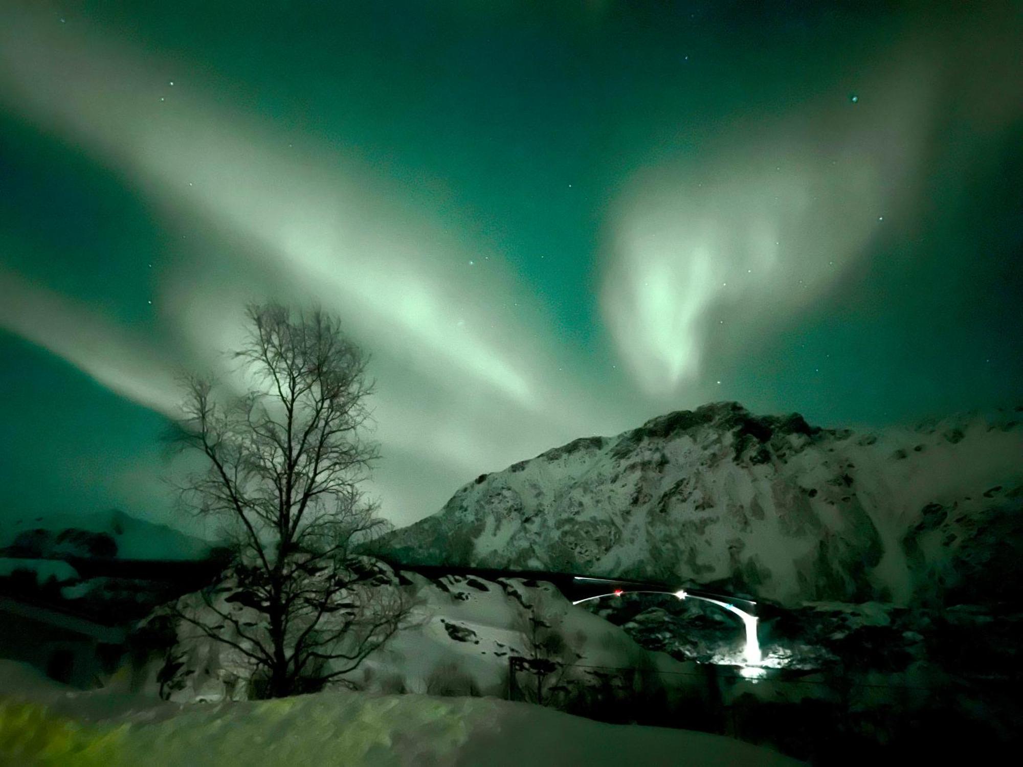 Lofoten Glampingdome Myrland Buitenkant foto